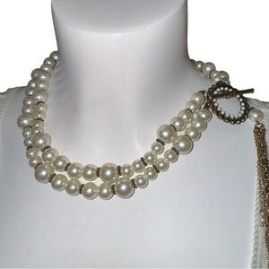 Antique Double Strand Pearls